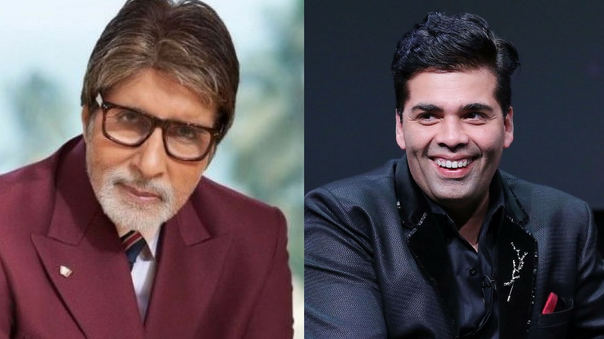 Amitabh Bachchan and Karan Johar are taking to Twitter to talk about the rains.