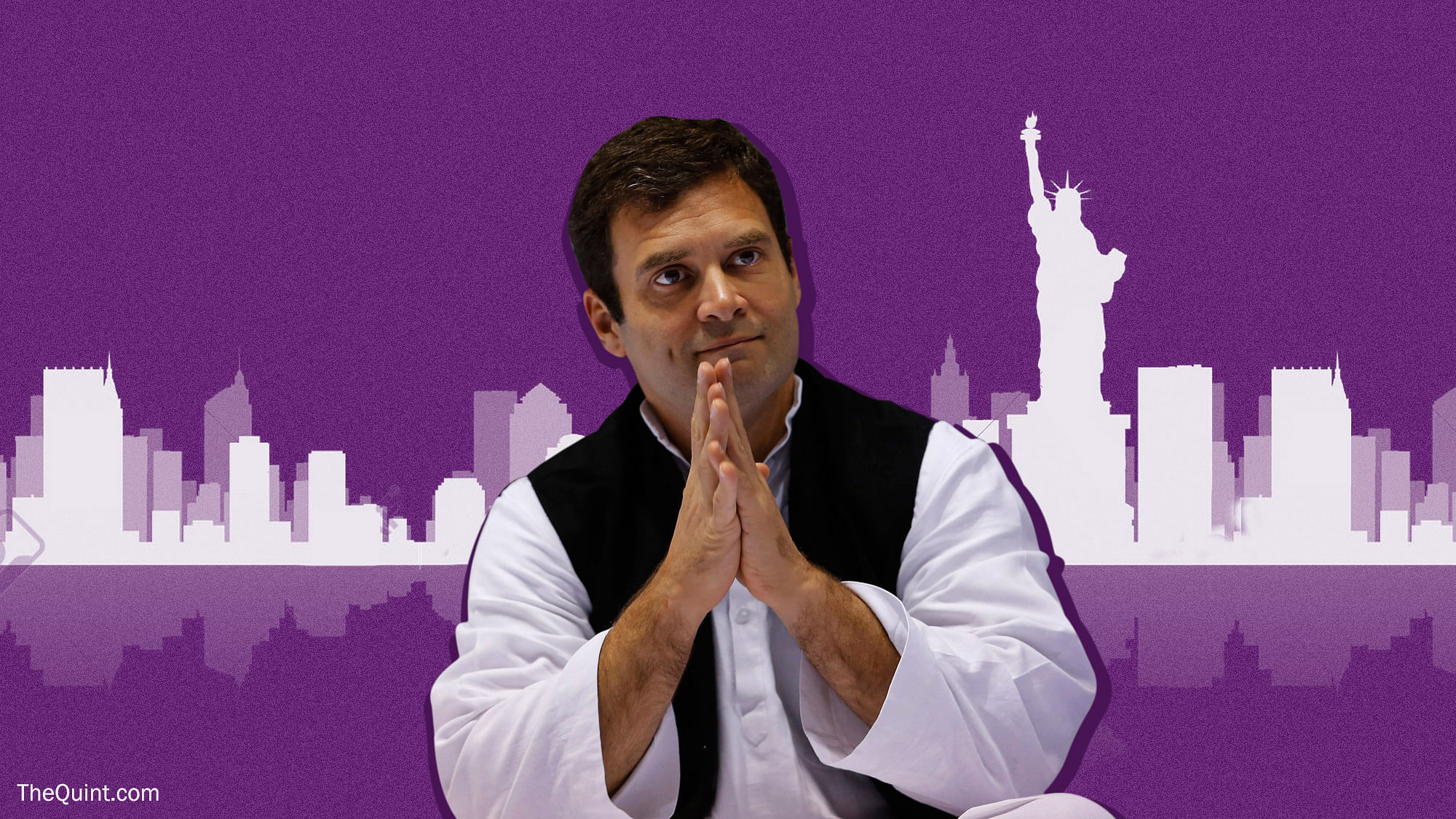 Rahul Gandhi is mounting a concerted campaign abroad to stress his party has the answers.