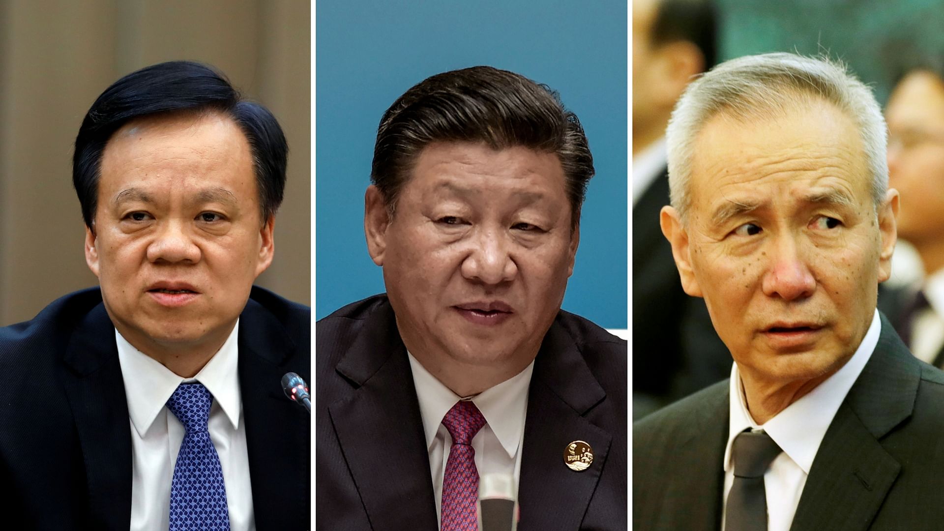 Chen Miner, Chinese President Xi Jinping, and Liu He