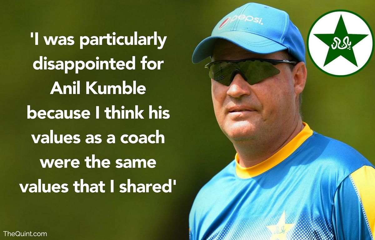 Pakistan’s coach Arthur speaks about his coaching philosophy, successes, failures, and the challenges ahead.