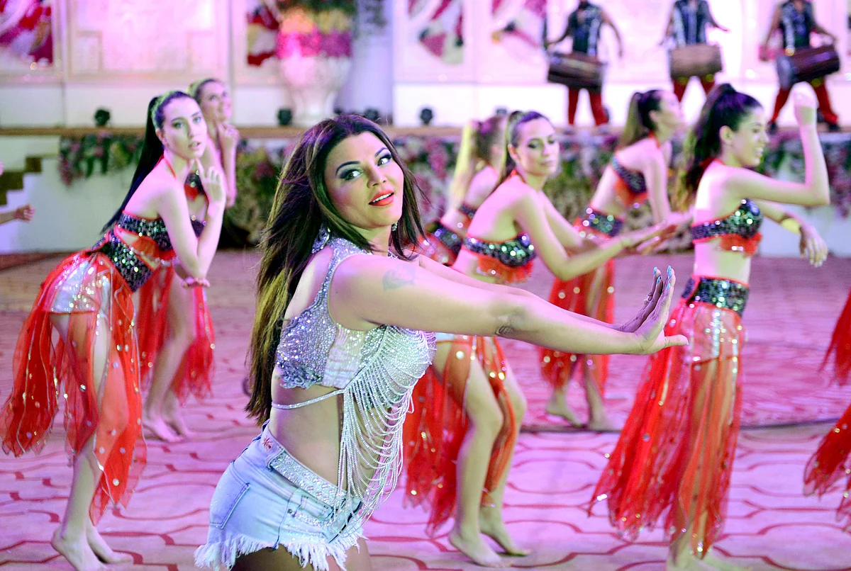 Thumkas are Rakhi Sawant’s signature move.