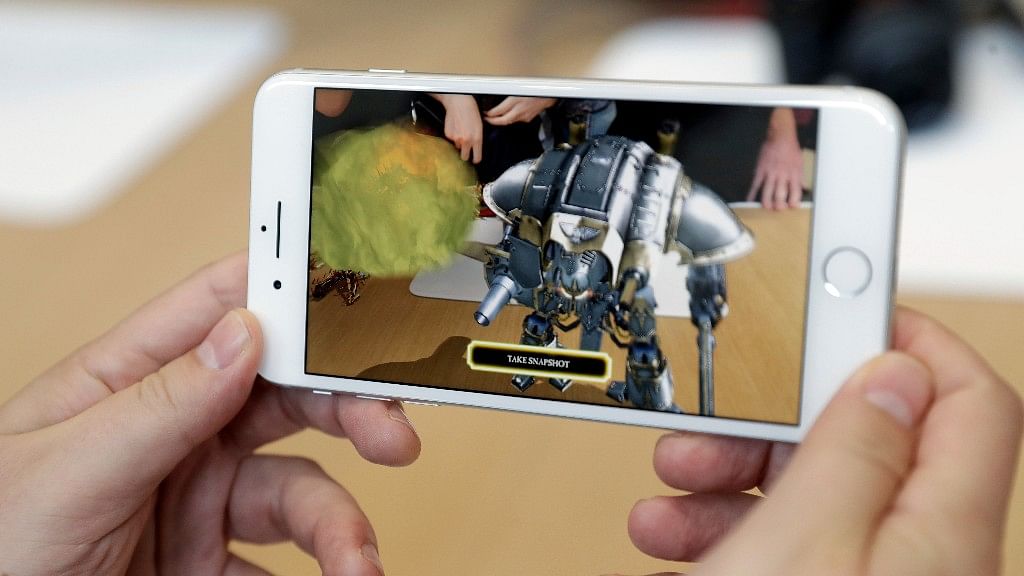Apple iPhone 8 now supports augmented reality.&nbsp;