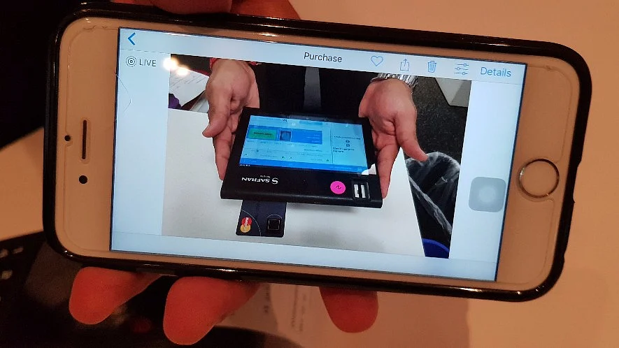 This device will help you in enrolling for biometrics.