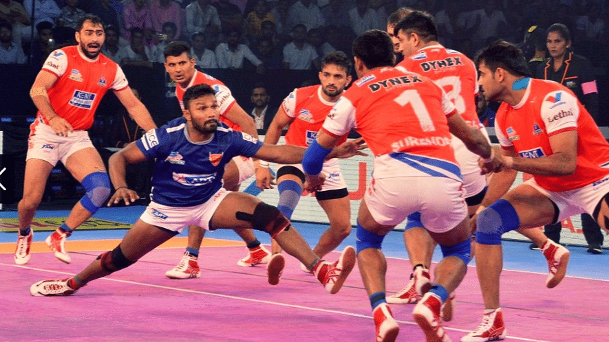 Delhi Dabang faced their third successive defeat on Sunday.