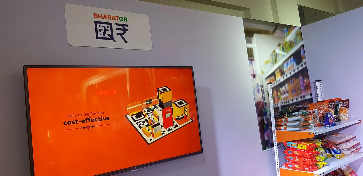 Bharat QR was announced earlier this year. 