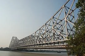 The Howrah bridge.