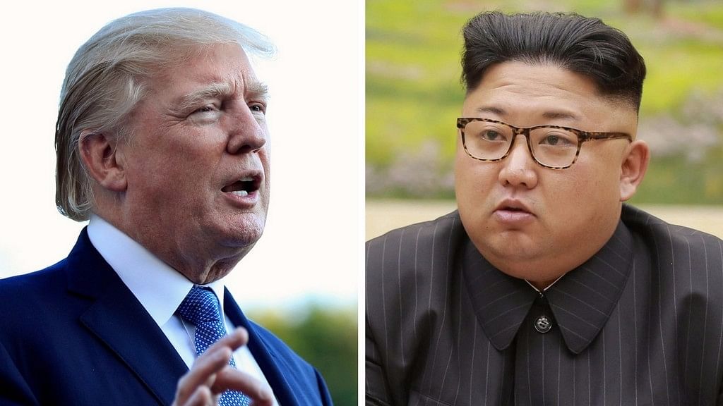 US President Donald Trump and North Korean leader Kim Jong-Un. &nbsp;