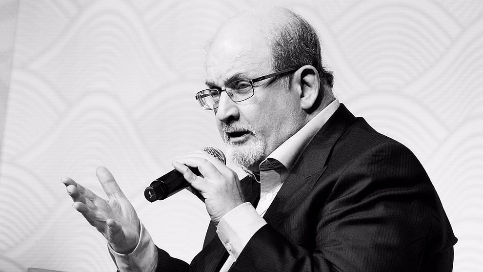 Years After ‘The Satanic Verses’, Salman Rushdie Still Has a Knife to His Throat