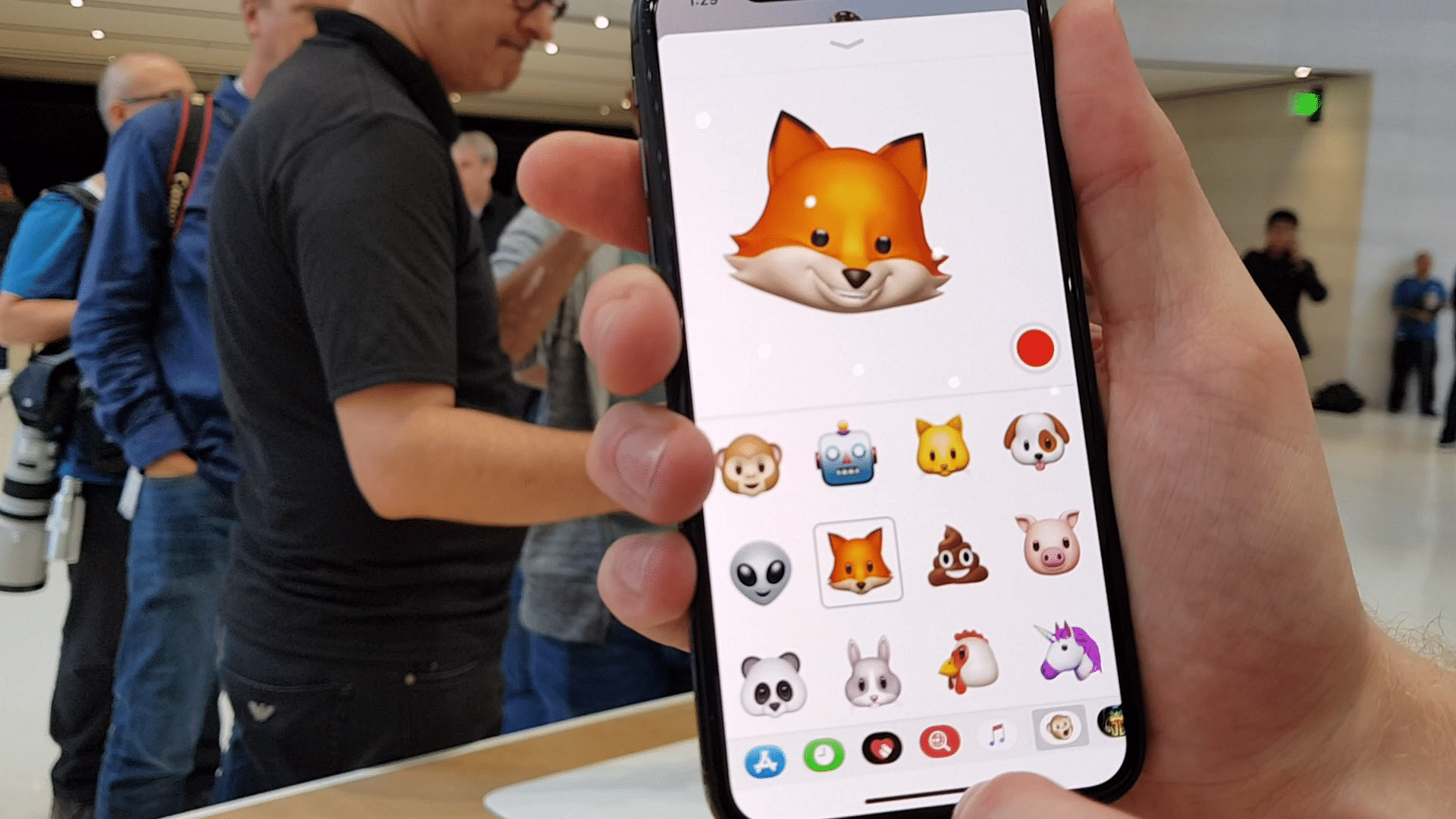 Animoji makes the best use of Face ID technology on the iPhone X.&nbsp;
