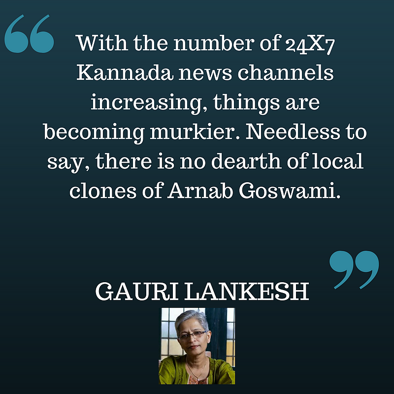 Gauri Lankesh, the Voice of Dissent, Stood for Free Speech