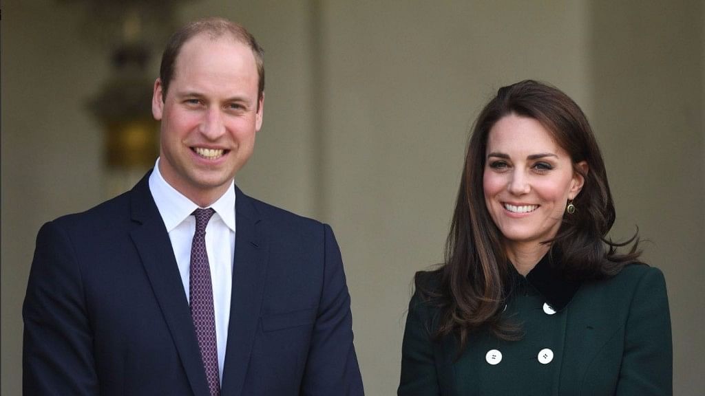 Prince William and his wife Kate Middleton.