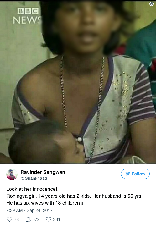 Anti-Rohingya Propaganda Relying On Fake Images Of Children