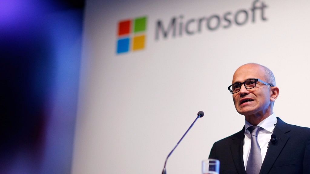 Microsoft CEO Satya Nadella&nbsp;
