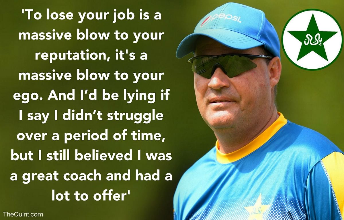 Pakistan’s coach Arthur speaks about his coaching philosophy, successes, failures, and the challenges ahead.