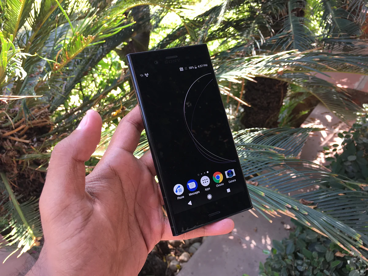 From a 4K screen phone to a full HD on the XZ1 is a downgrade.