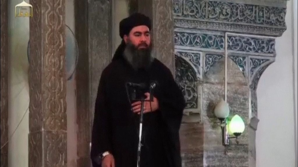  Islamic State leader Abu Bakr al-Baghdadi.