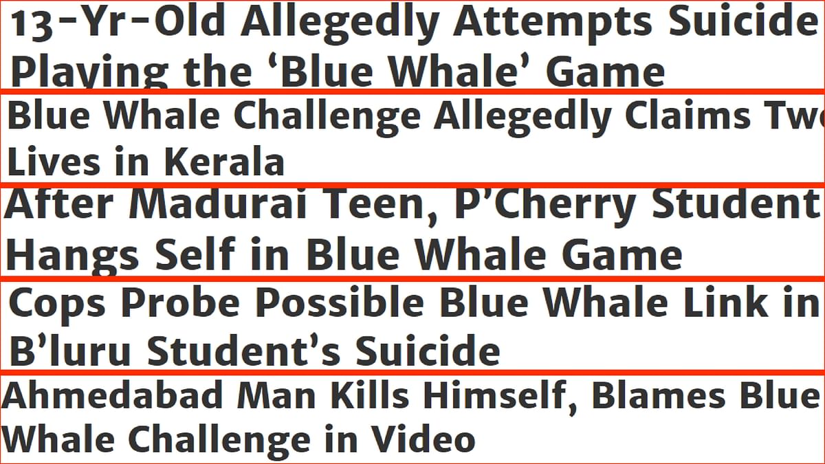 Our young are taking their lives. Is the real issue behind the Blue Whale Challenge being ignored?