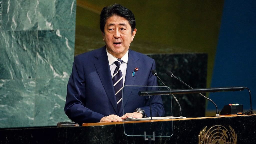 

Japanese Prime Minister Shinzo Abe said on Wednesday that countries need to unite to enforce sanctions and apply pressure on North Korea.