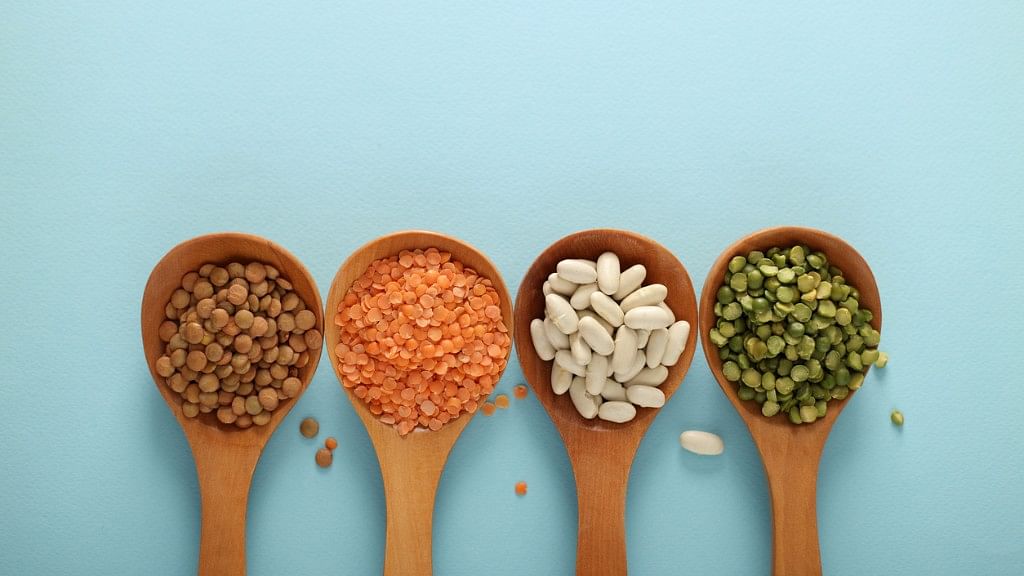 Lentils are healthy and rich in fibre. 