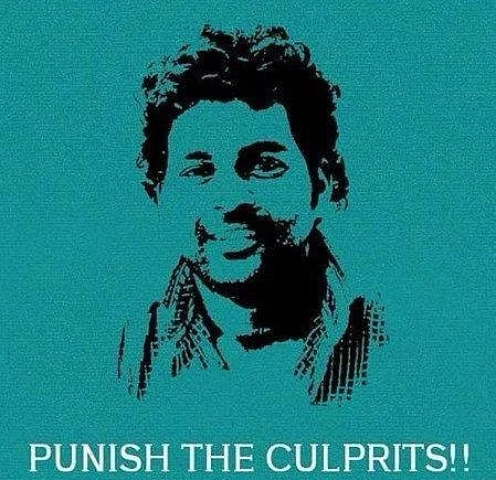 A post on Gauri Lankesh’s Facebook page.