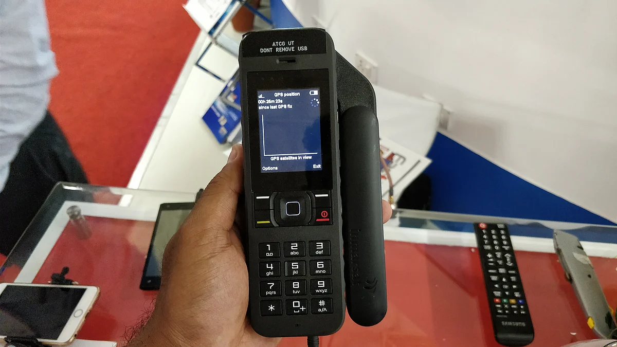 The Satphone from BSNL costs Rs 70,000