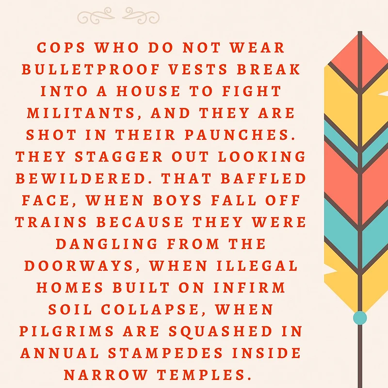 An extract from Miss Laila, Armed and Dangerous.