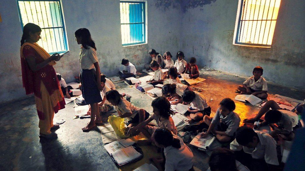 Image of children at a school used for representational purposes.&nbsp;