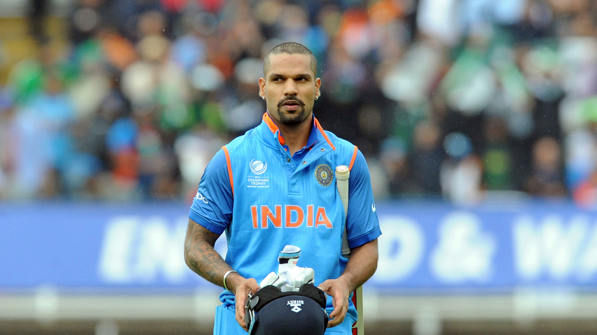 Opener Shikhar Dhawan was back amongst the runs with a brisk 52 off 43 balls.