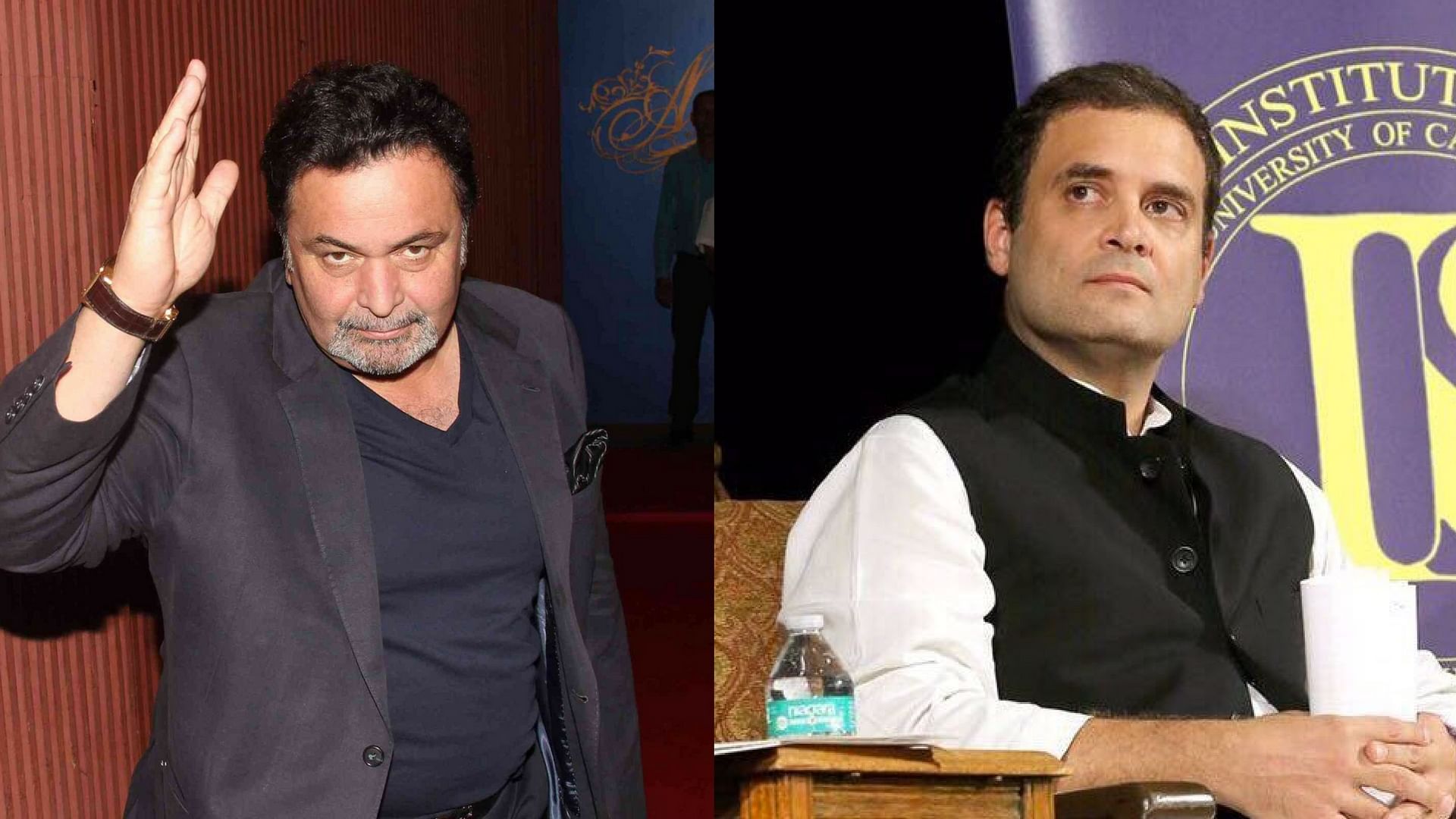 Rishi Kapoor disagrees with Rahul Gandhi’s take on dynastic succession.