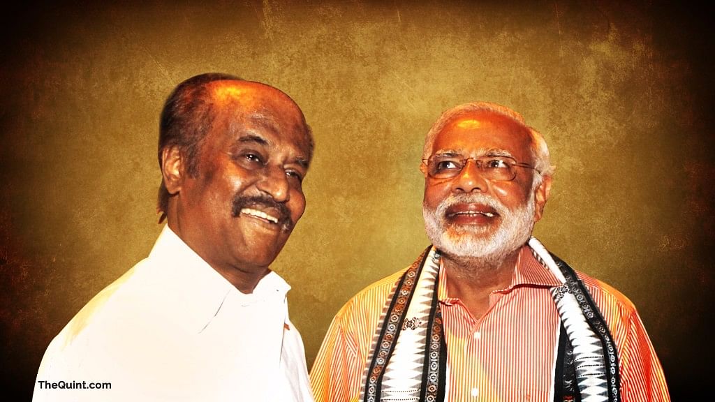 Tamil superstar Rajinikanth and Prime Minister Narendra Modi.&nbsp;