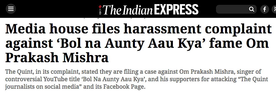 Rape Threats to Quint Reporter: Media Stands in Solidarity