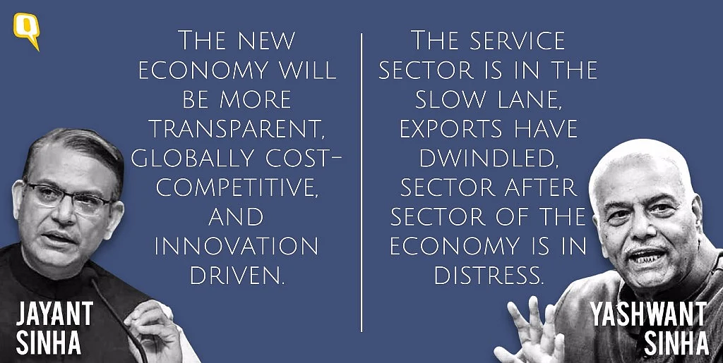 Like Father, Unlike Son: Yashwant Sinha’s Son Hails ‘New Economy’