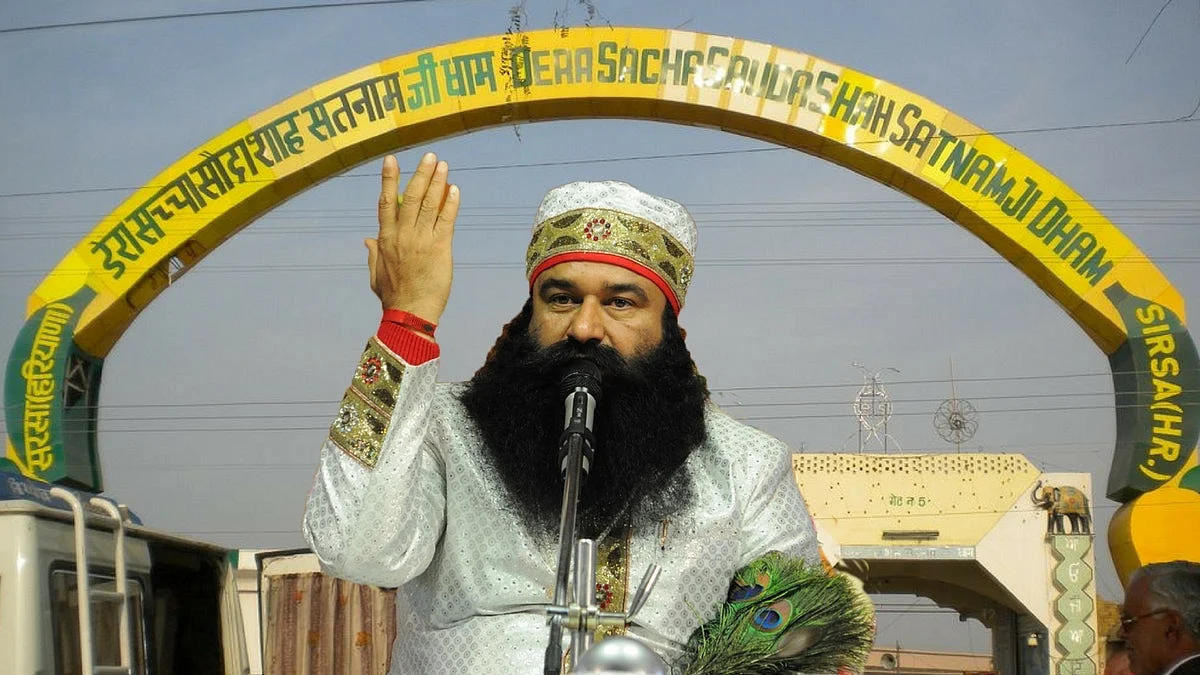 Convicted Dera chief Gurmeet Ram Rahim Singh.
