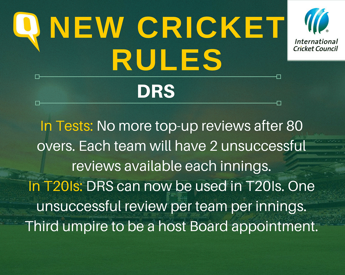 Once the new ICC rules come into effect on Thursday, players can be sent off in cricket for serious misconduct. 