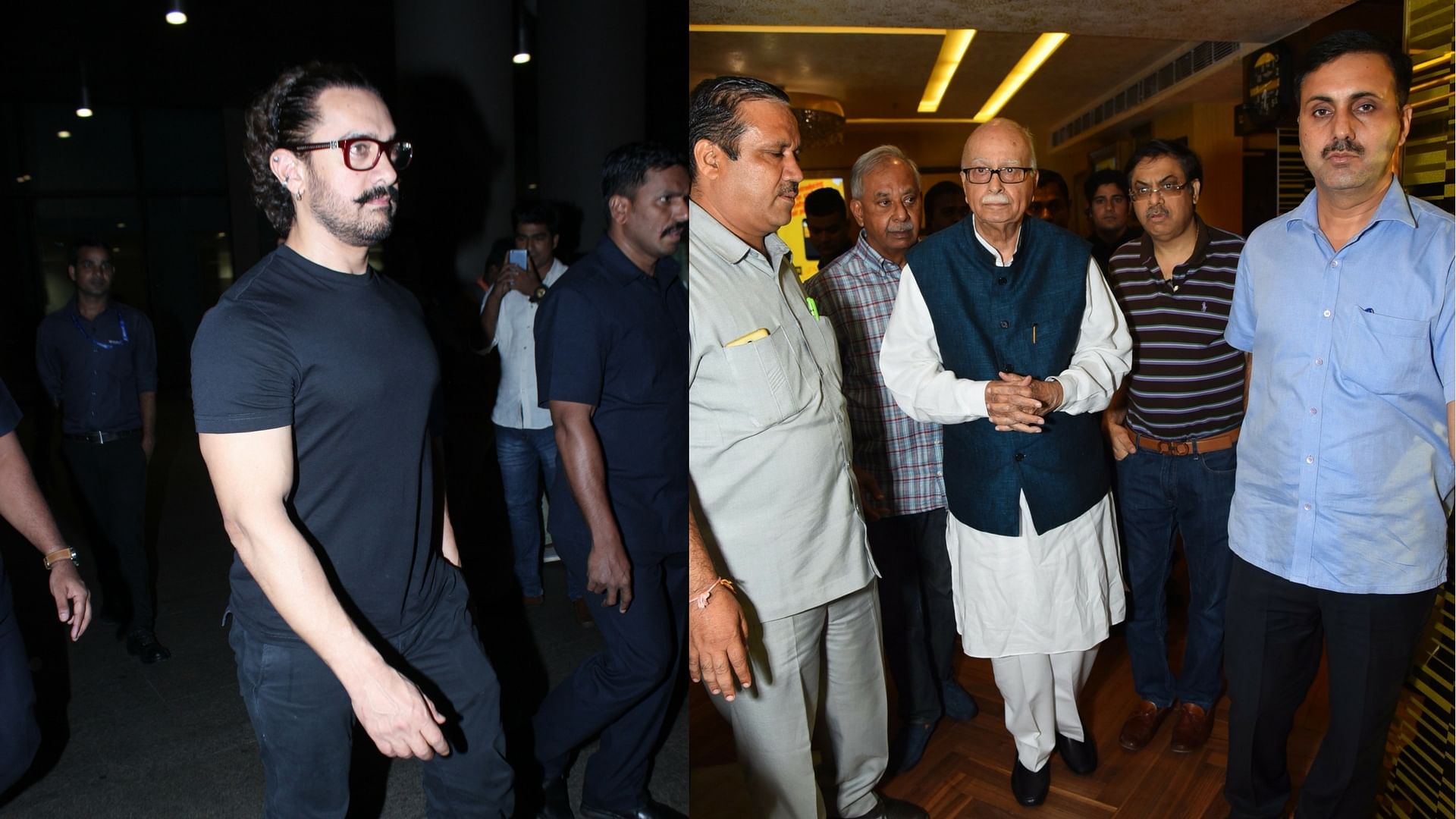 Aamir Khan held a screening of his film <i>Secret Superstar </i>for BJP leader LK Advani.