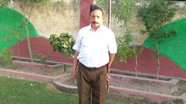 File photo of RSS leader Ravinder Gosai, who was killed in October 2017.