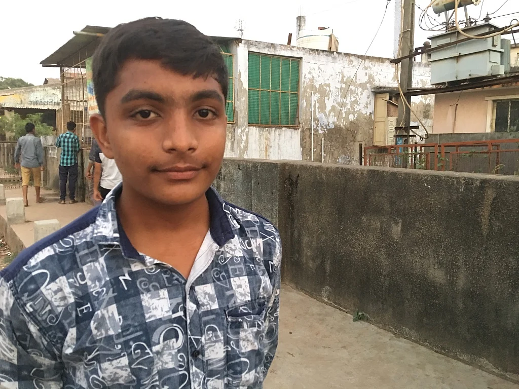 17-year-old Harshraj Sinh Vaghela.