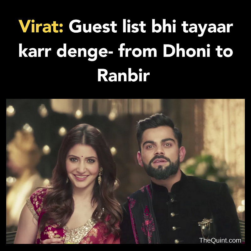 Are Virat & Anushka Really Getting Married? Hear It From Them