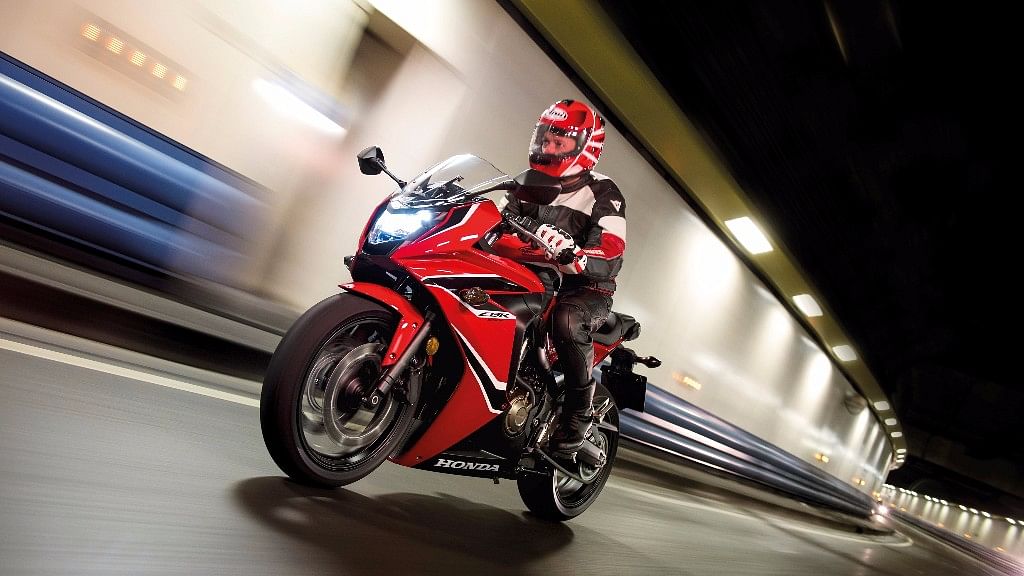 The new CBR 650 comes with a four-cylinder engine. (Photo Courtesy: Honda)
