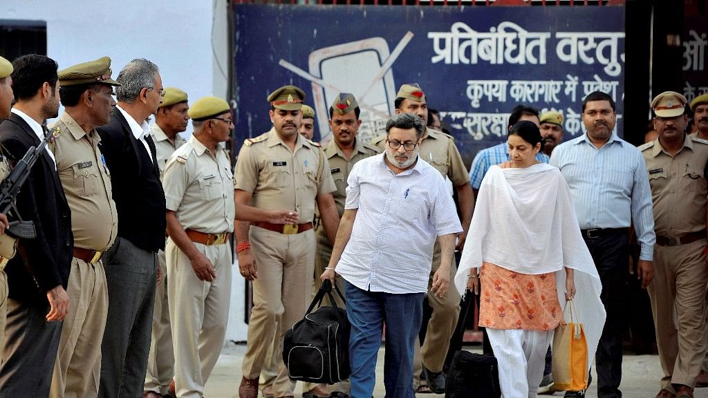 Rajesh &amp; Nupur Talwar walked out of Ghaziabad’s Dasna jail on Monday.&nbsp;