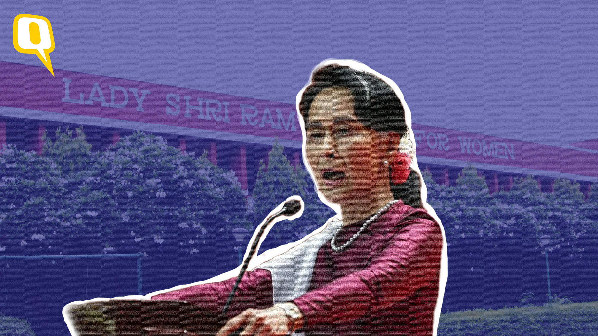 Aung San Suu Kyi has been criticised for being&nbsp; silent on the Rohingya issue. &nbsp;