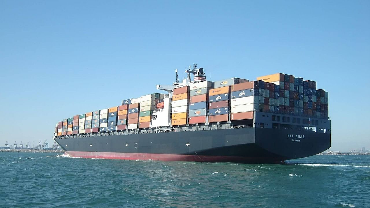 A cargo ship. Image used for representational purposes.