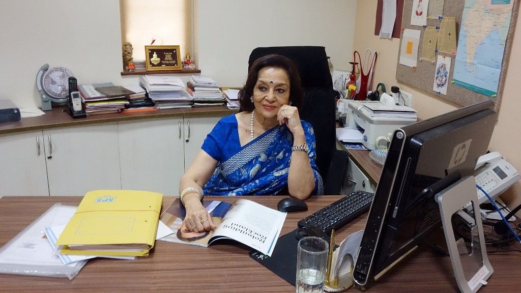 Asha Parekh at her hospital, a passion project that she’s been trying to keep alive.