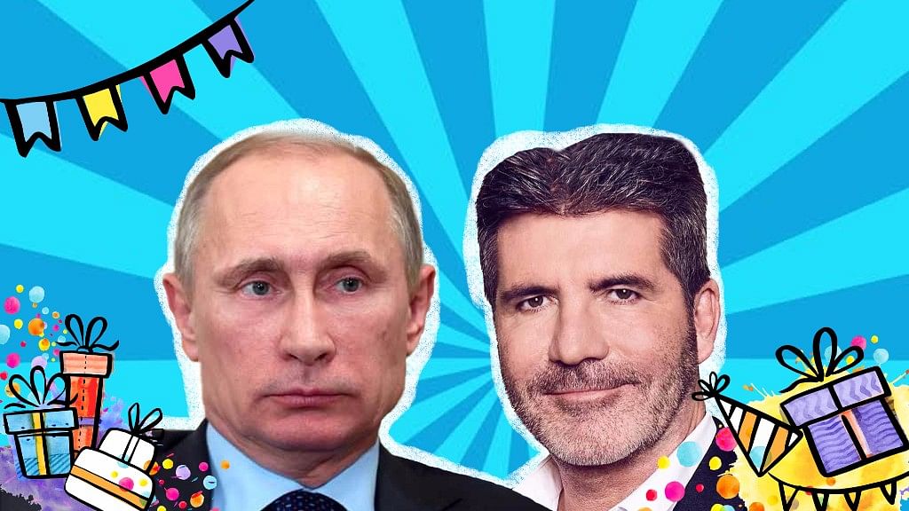 On the list are Vladimir Putin and Simon Cowell!