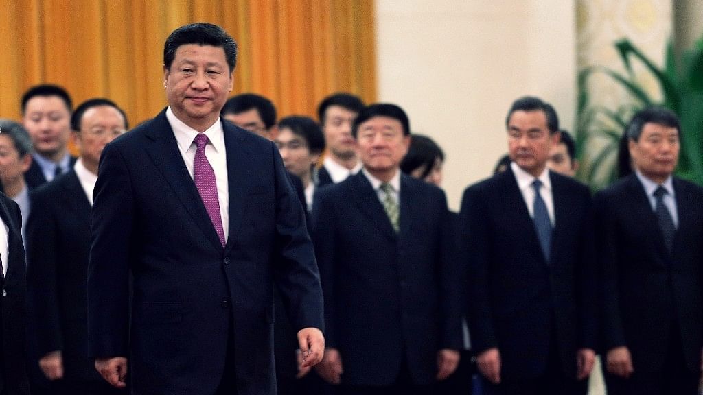 At a Belt and Road summit, Jinping (above) said that the projects need to be transparent and fiscally sustainable.