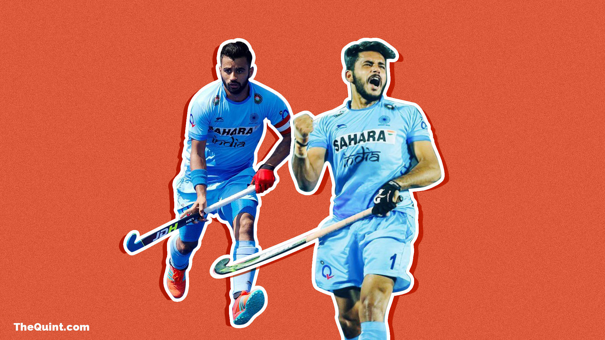 Skipper Manpreet Singh and defender Harmanpreet Singh.&nbsp;