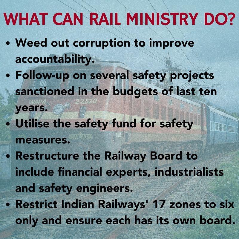 “No other organisation in the world would’ve ignored all these warnings as callously as our Indian Railways.”