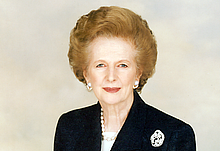 Margaret Thatcher.