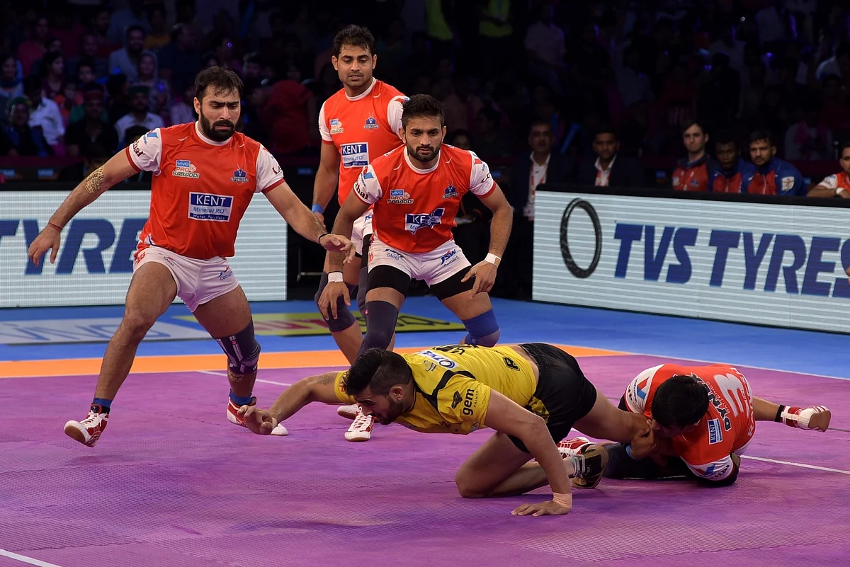 PKL: Haryana Steelers Edge Out Telugu Titans in Thrilling Contest