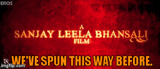 There are several ways you can recognise a Sanjay Leela Bhansali trailer. Think people spinning and dudes staring.